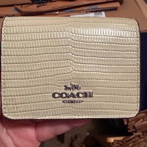 Coach Mini Wallet On A Chain -NWOT
Color is SAGE GREEN-Picture doesn’t show it